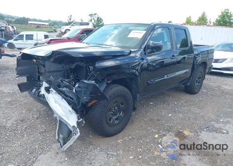 2022 Nissan Frontier S 4X2 z USA, uszkodzony, nr VIN 1N6ED1EJ9NN635453